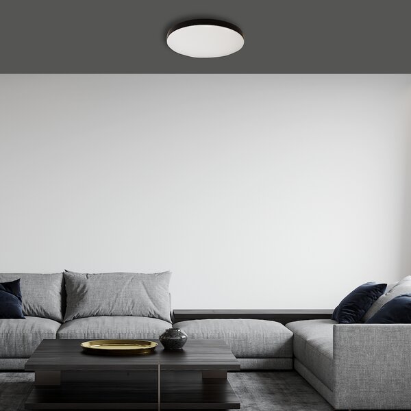 Stropné LED svietidlo Maya, 1x LED 15w, 4000k, b