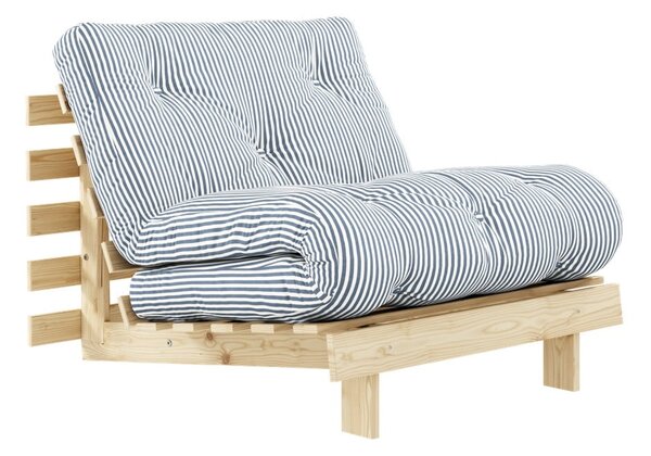 Biele/svetlo modré kreslo Roots - Karup Design