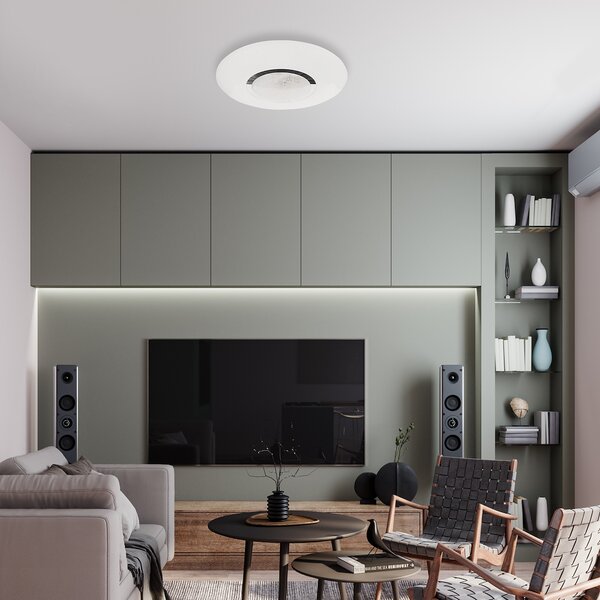 Stropné LED svietidlo Sparky Round, 1x LED 50w, 3000-6000k, w/ch, s ovládačom