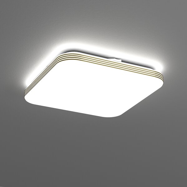 Stropné LED svietidlo Dabar, 1x LED 17w, 4000k, g