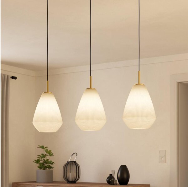 Eglo 900813 - Luster na lanku CAPRAROLA 3xE27/40W/230V