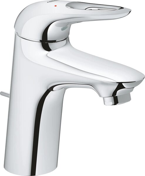 GROHE Eurostyle, Kúpeľňové umývadlo, Páková rukoväť, Kov, 1/2", Chróm