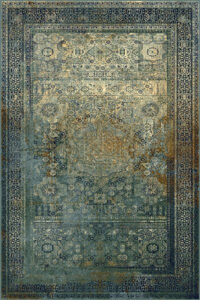 Koberec tradičný MAMLUK tmavomodrý
