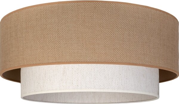 Brilagi - LED stropné svietidlo BOHO ECO 1xE27/10W/230V pr. 40 cm béžová/krémová