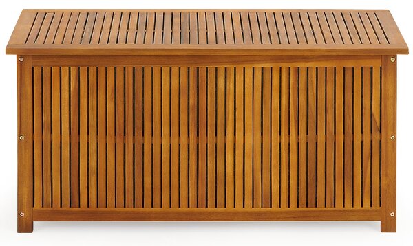 Drevený úložný box ACACIA, 117x50x59cm, prírodná hnedá Jurhan
