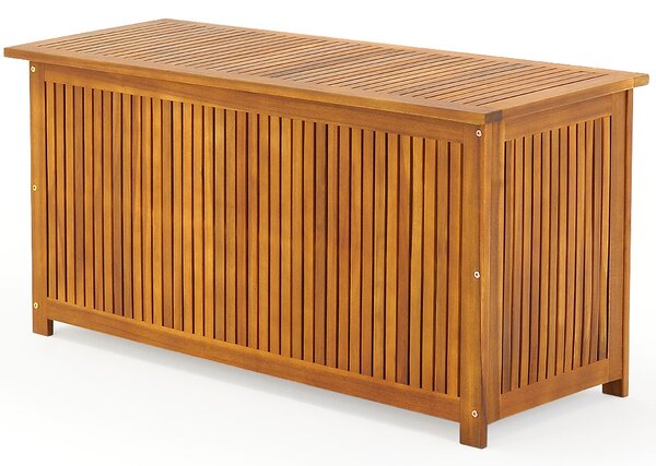 Drevený úložný box ACACIA, 117x50x59cm, prírodná hnedá Jurhan