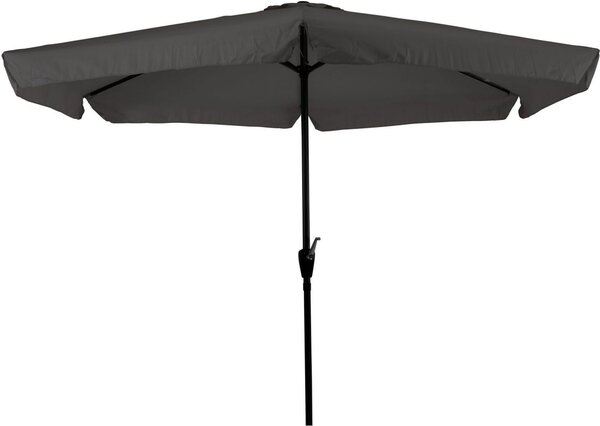 Lesli Living slnečník "Gemini Grey" Sivá ø 300 cm