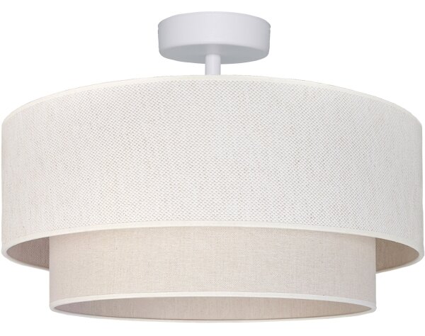 Brilagi - LED prisadený luster BOHO ECO 1xE27/10W/230V priemer 40 cm krémová