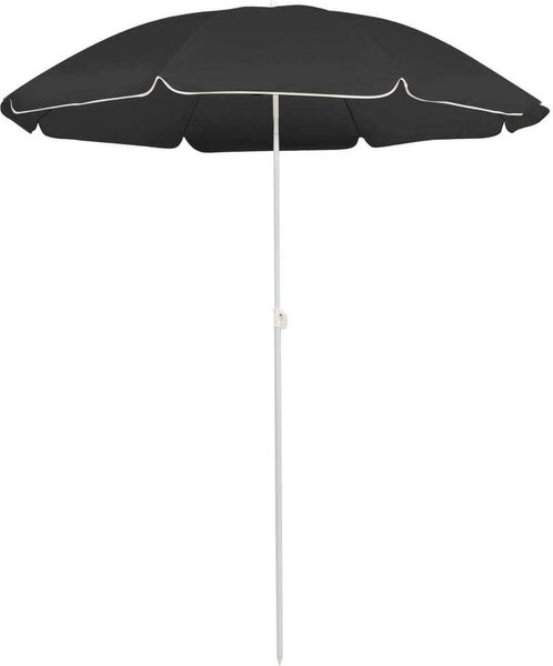 Maison Exclusive – slnečník s oceľovou tyčou, antracitová farba, 180 cm