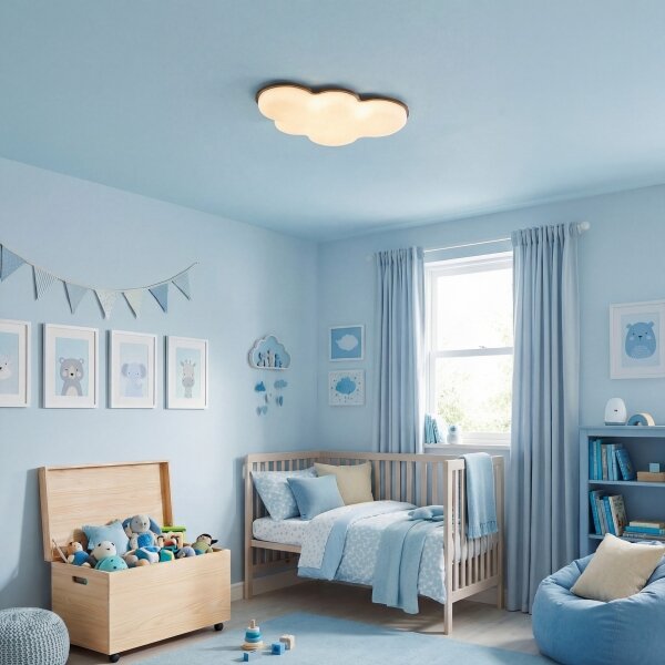 Brilagi - LED detské stropné svietidlo CLOUD LED/54W/230V biele