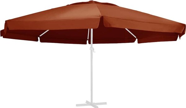 Maison Exclusive – náhradný poťah na slnečník, terakotovo červený, 610 cm