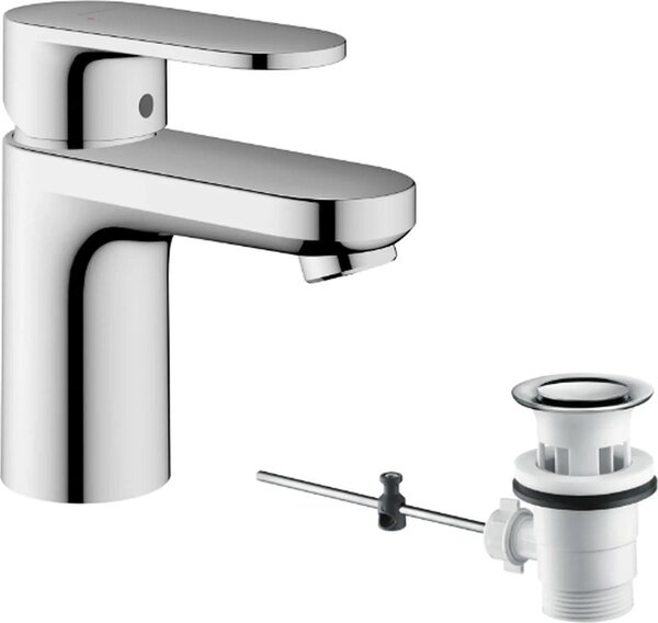 Hansgrohe Vernis Blend umývadlová batéria 70 s odtokovou súpravou s ťahovou tyčou, chróm, 1 ks