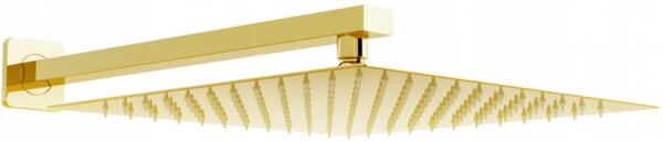 Mexen dažďová sprcha slim 25 x 25 cm s sprchovým ramenom, zlatá - 79125112-50