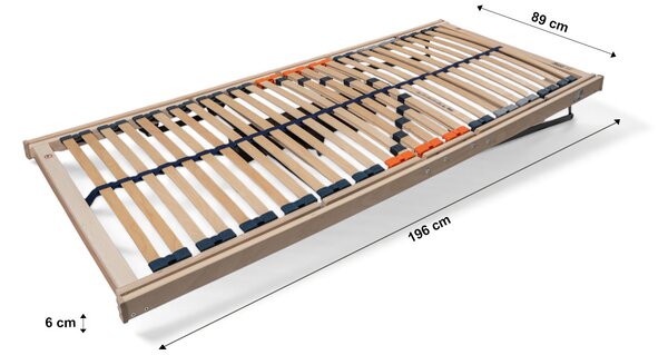 NovýNábytok.sk Lamelový rošt 130x200 cm Nabu 1 (polohovateľný) (elektrický). Akcia -16%. Vlastná spoľahlivá doprava až k Vám domov. 1154872