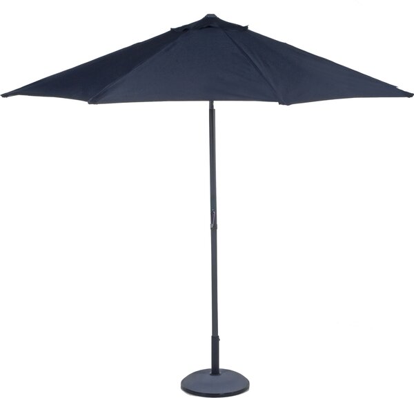 Lifetime Záhradný slnečník Veľký slnečník na balkón a terasu ⌀300 x 300 cm Obdĺžnikový plážový slnečník Slnečník bez podstavca Čierny