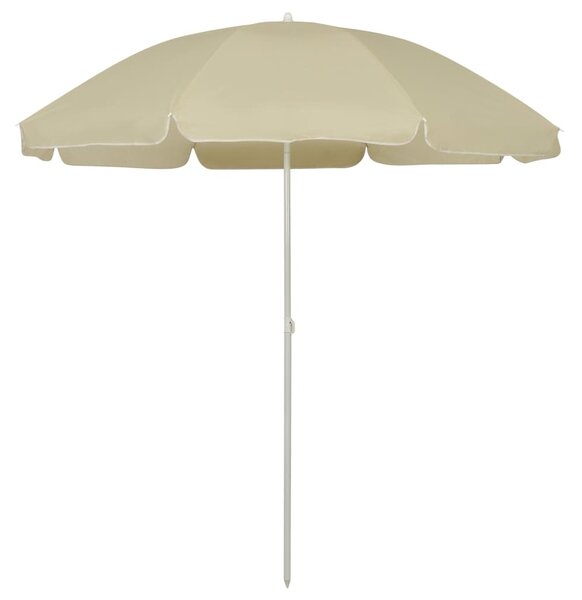 Maison Exclusive - Plážový slnečník, pieskovo žltý 240 cm
