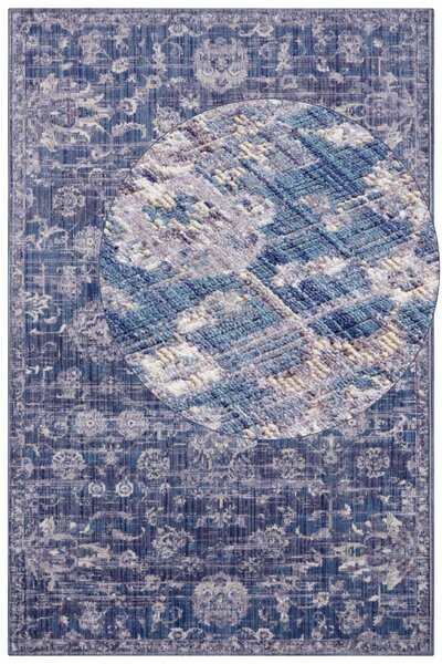 Hanse Home, Kusový koberec Cairo 105584 Alexandria Blue – na von aj na doma, 200x280, modrá, chodba / predsieň