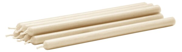 Vysoká sviečka STOFF Nagel Cream – set 8 ks
