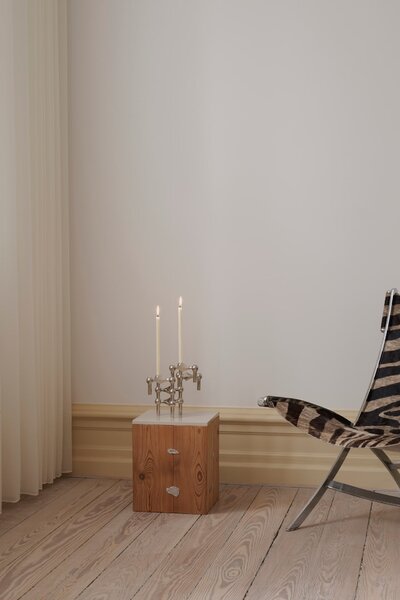 Vysoká sviečka STOFF Nagel Cream – set 8 ks