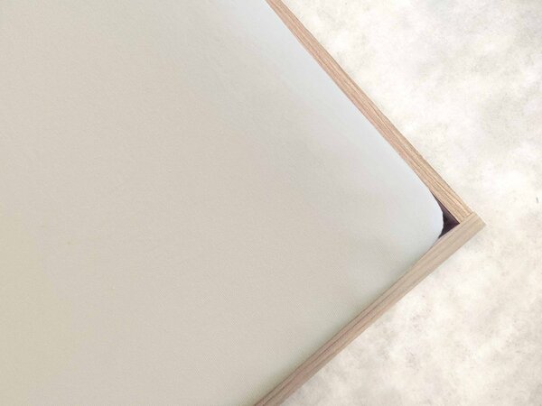 Jersey prostěradlo do postýlky s elastanem 70 × 140 cm – bílá káva