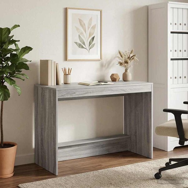 Maison Exclusive – Posteľ s pracovným stolíkom, farba Sonoma, drevotrieska, rozmer 100 x 45 x 75 cm