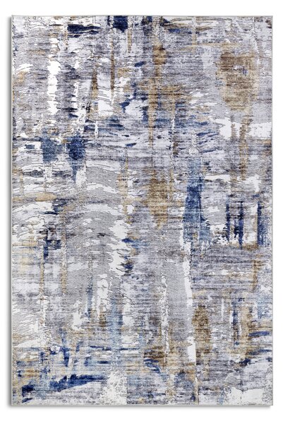 ELLE Decoration , Kusový koberec Imagination New 106035 Dark blue/Beige z kolekcie Elle, 120x160, modrá, obývacia izba