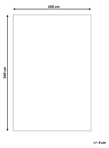 Koberec gabbeh béžový vlna 200 x 300 cm kvetovaný zvierací vzor ručne všívaný tradičný boho štýl obývačka spálňa