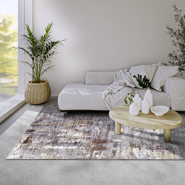 ELLE Decoration , Kusový koberec Imagination New 106036 Copper/Gold z kolekcie Elle, 120x160, viacfarebná, obývacia izba