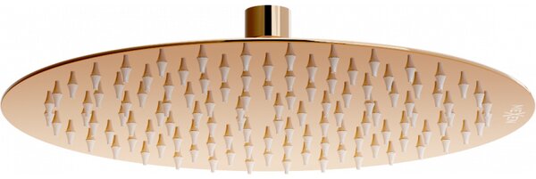 Mexen dažďová sprcha slim 25 cm, zlatoružová - 79225-60