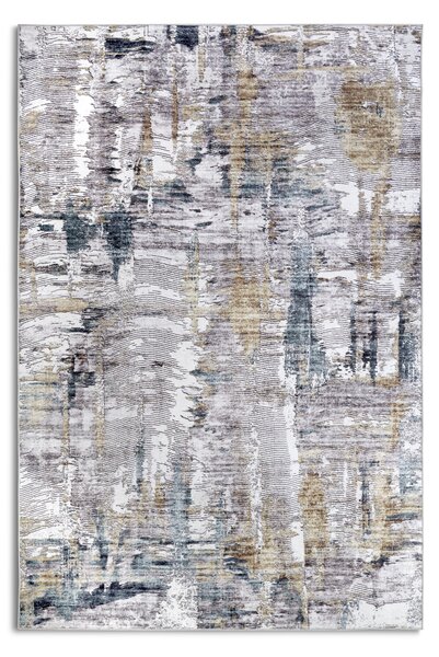 ELLE Decoration , Kusový koberec Imagination New 106038 Sapphire/Gold z kolekcie Elle, 120x160, viacfarebná, obývacia izba
