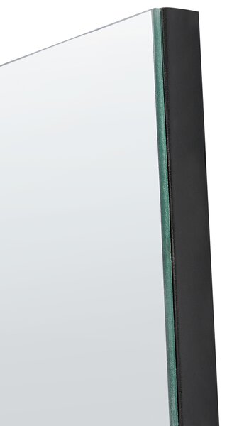 Nástenné zrkadlo zlaté sklo MDF 68 x 120 cm nepravidelný asymetrický tvar bez rámu moderný štýl doplnky