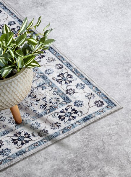 ELLE Decoration , Kusový koberec Imagination New 106042 Cream/Blue z kolekcie Elle, 120x160, modrá, obývacia izba