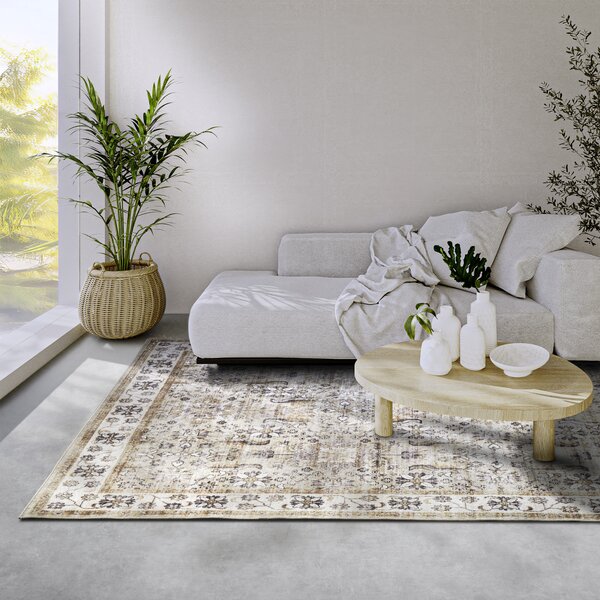 ELLE Decoration , Kusový koberec Imagination New 106043 Cream/Gold z kolekcie Elle, 120x160, žltá, obývacia izba
