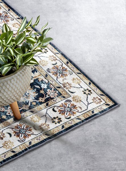 ELLE Decoration , Kusový koberec Imagination New 106044 Blue/Cream z kolekcie Elle, 120x160, modrá, obývacia izba