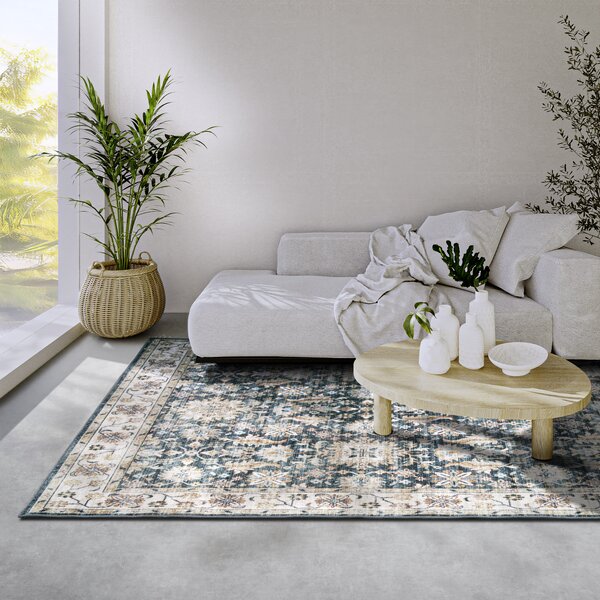 ELLE Decoration , Kusový koberec Imagination New 106044 Blue/Cream z kolekcie Elle, 120x160, modrá, obývacia izba