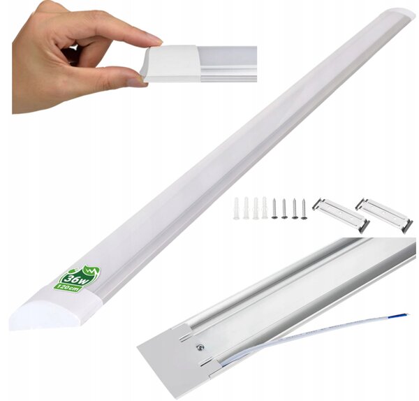 LED panel MARS - svietidlo SLIM - 120cm - 36W - 230V - 3600Lm - neutrálna biela BERGE