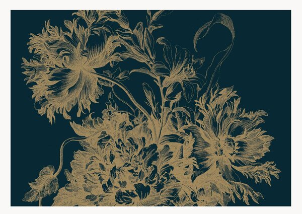 Tapeta Gold Metallic
