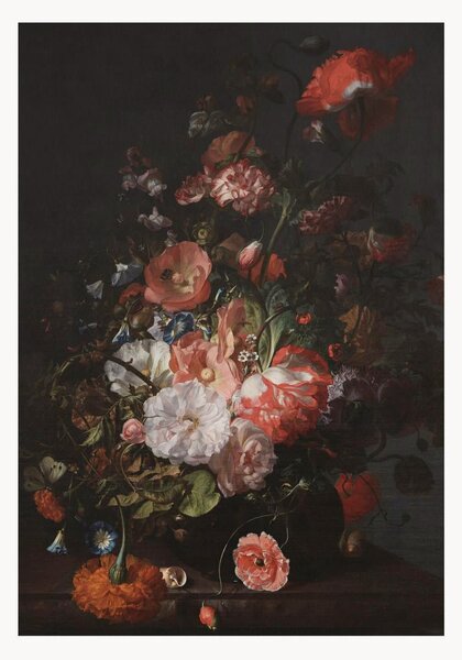 Netkaná tapeta Golden Age Flowers