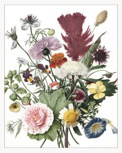 Tapeta Wallpaper Panel Wild Flowers