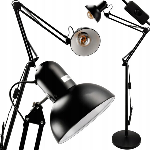 BERGE LED stojacia lampa E27 185cm - BERLIN