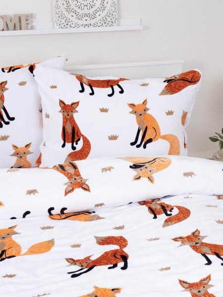 Obliečky mikroplyš Exclusive – Líšky 02