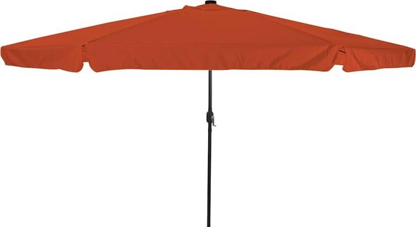 Maison Exclusive - Záhradný slnečník Terakota 395 x 395 x 245 cm Polyester