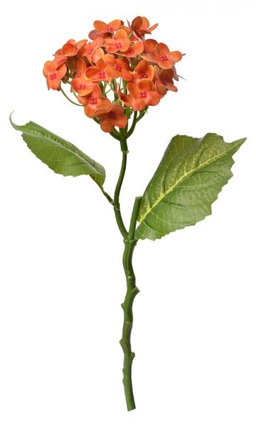 Dekorácia umelé kvety s oranžovými kvietkami - 19*10*37 cm - Clayre & Eef
