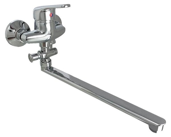 Vaňová batéria do bytového jadra FORUM s rovným ramienkom 30cm, chróm