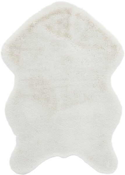 UMELÁ KOŽUŠINA, 60/90 cm, biela Boxxx - Koberce