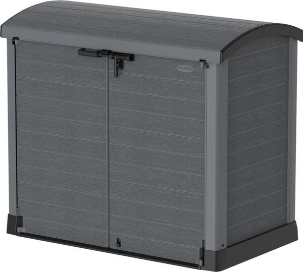 DURAMAX Plastový Úložný Box Storeaway Arc145 X 125 X 825 cm 1200 L - Šedý 86633