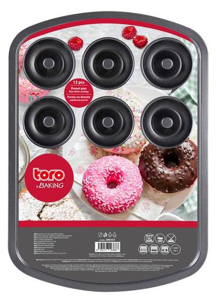 Forma na donuty TORO 12ks 40x28cm