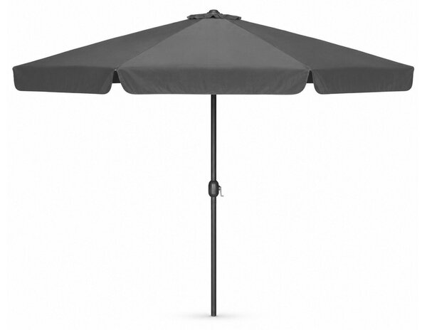 Linder Exclusiv Záhradný slnečník 400 cm Tmavo šedý