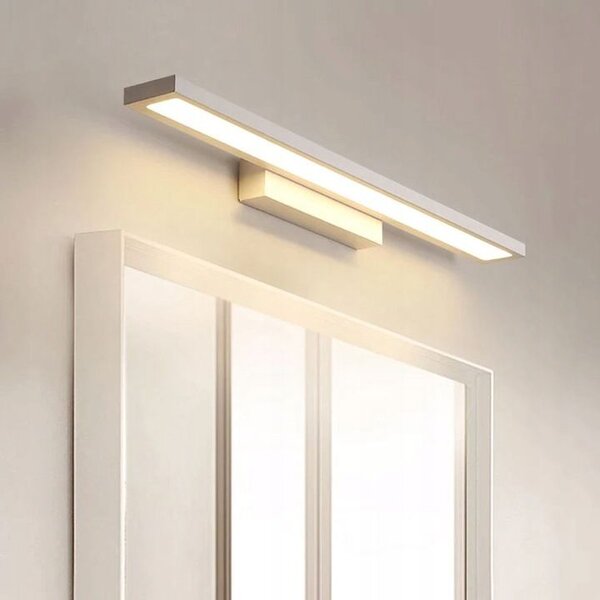 Toolight Toolight, LED kúpeľňové svietidlo 80cm, 7W, 560lm, APP841-1W, čierna matná, OSW-06767