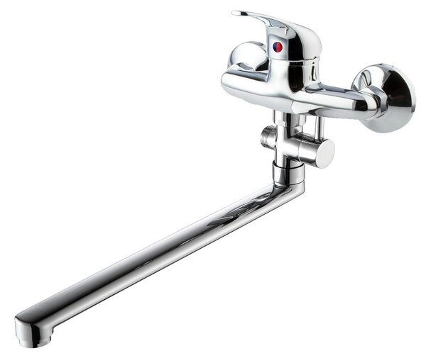 Vaňová batéria do bytového jadra FORUM s keramickým prepínačom, 150mm